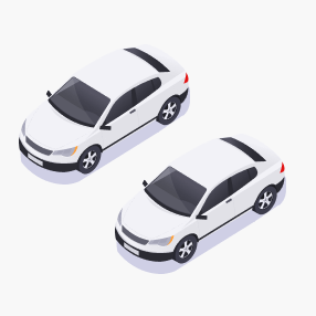 法人様の社用車不足時の 一時増車代車利用